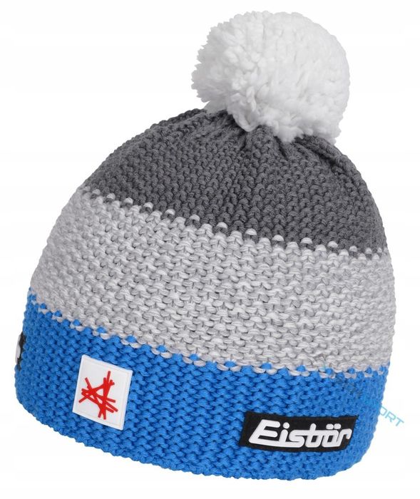 Eisbar Star Pompon | Ciepła Wygodna Czapka Zimowa Z Wełny Merino