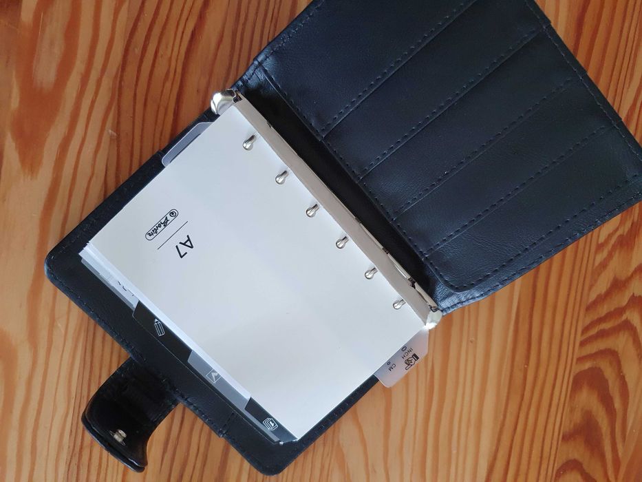 Czarny organizer Herlitz
