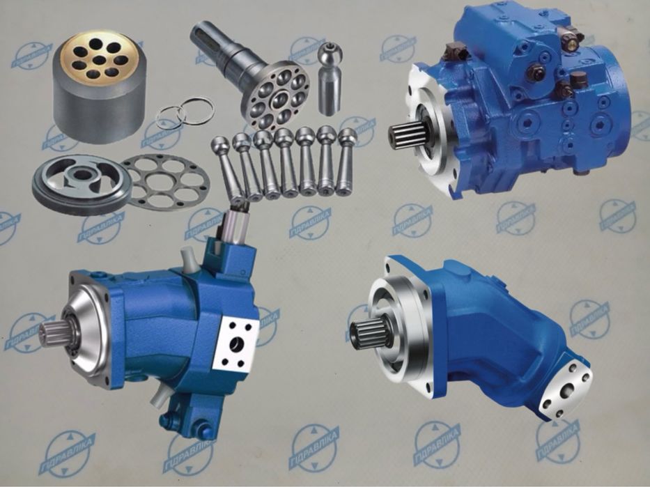 Гідромотор Bosch Rexroth A2FM A2FO запчастини гідронасос ремонт