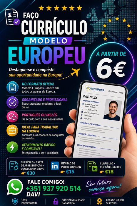 Currículo Modelo Europeu