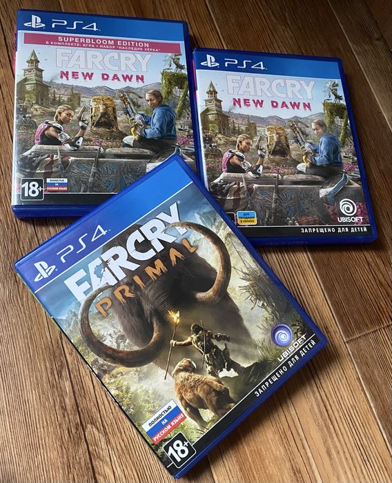 Sony PS4: Stalker 2, Stalker Trilogy, Один из Нас, FarCry, Doom, CoD.