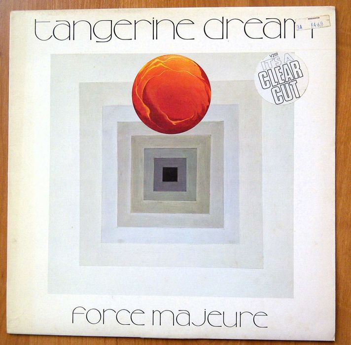 Tangerine Dream – Force Majeure UK Clear Vinyl