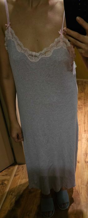 Koszula nocna dluga L