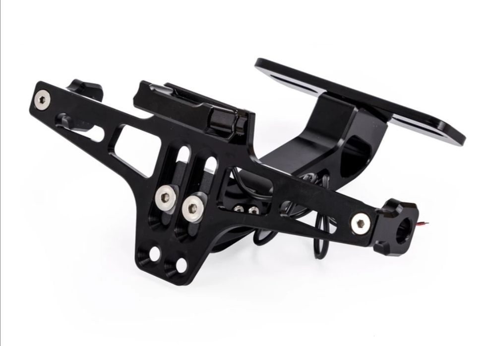 Suporte matrícula universal moto Inclinação ajustável envio gratis.