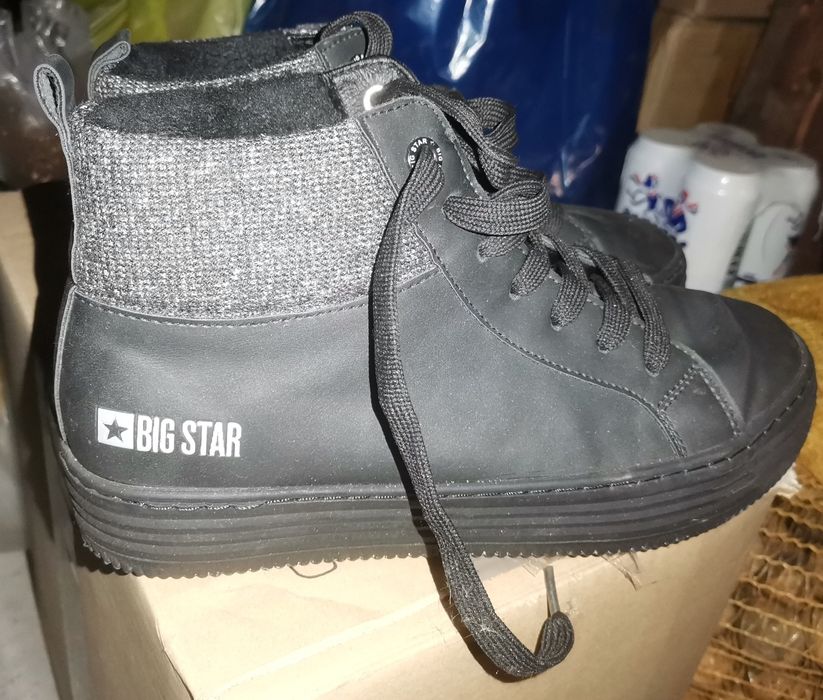 Trampki damskie wysokie ocieplane big star 39