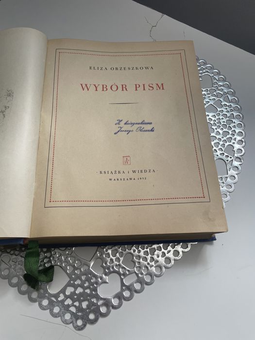 Stara książka „Eliza Orzeszkowa” 1952 r.