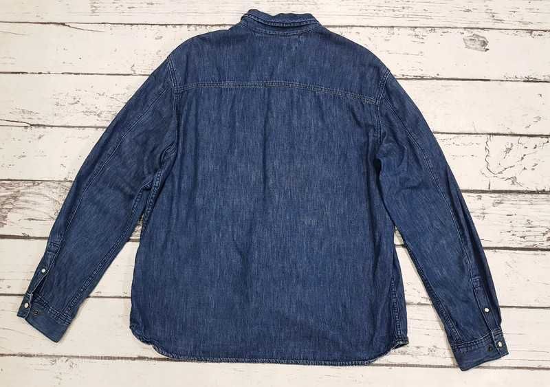 Tommy Hilfiger * koszula * napy * jeans * męska * XXL