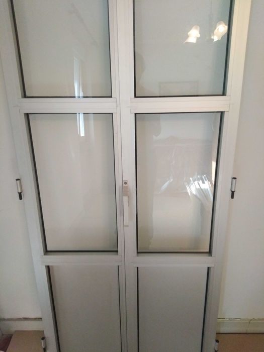 Porta e 2 Janelas em Alumínio. (Posso vender em separado)