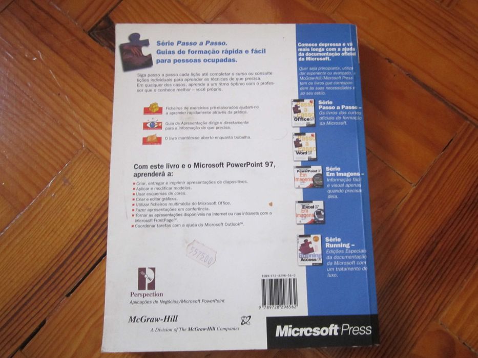 Microsoft powerpoint 97 passo a passo com disquete de 3.5´ McGraw Hill