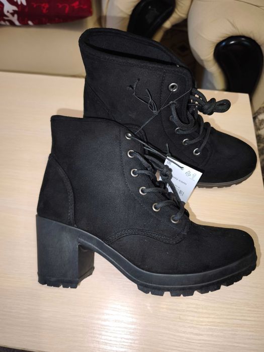 Жіночі черевики ботінки ботільони на підборах ботинки каблуке ботильон