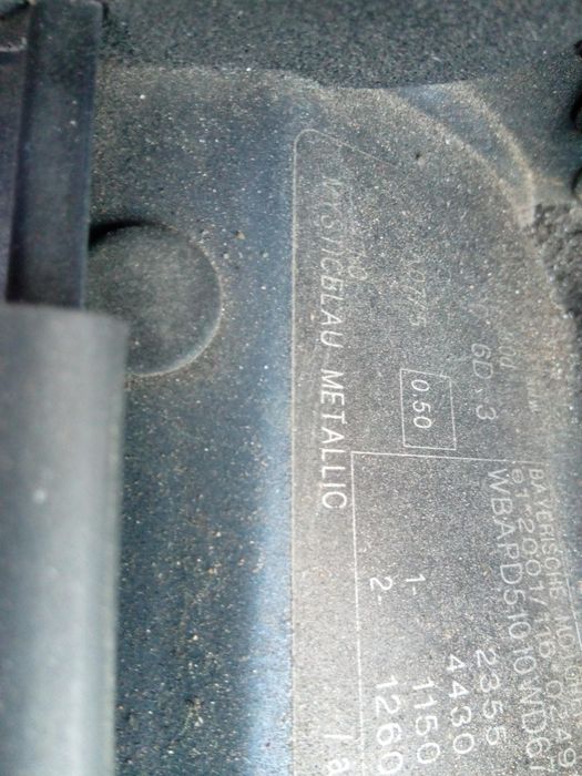 BMW e83 X3 drzwi mysticblau metallic lewe przód tył