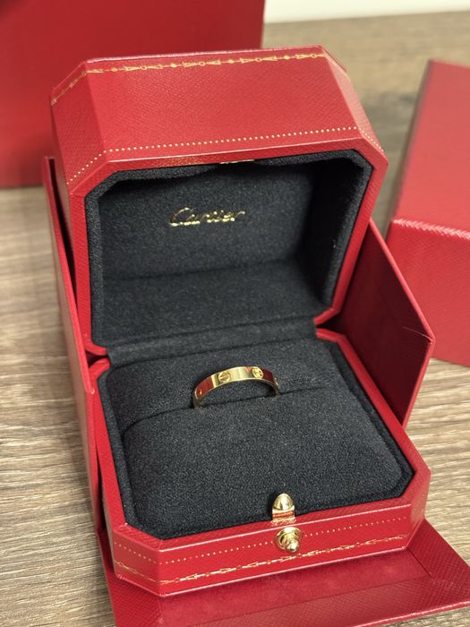 Обручка Cartier Love ring чоловіча 61 розмір