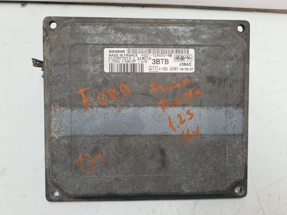 CENTRALINA SIEMENS ORIGINAL S120977013C 4S6112A650NB 3BTB FORD FIESTA