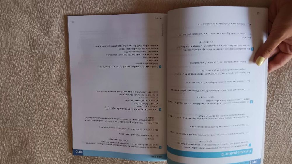 Caderno de fichas "Máximo 12"