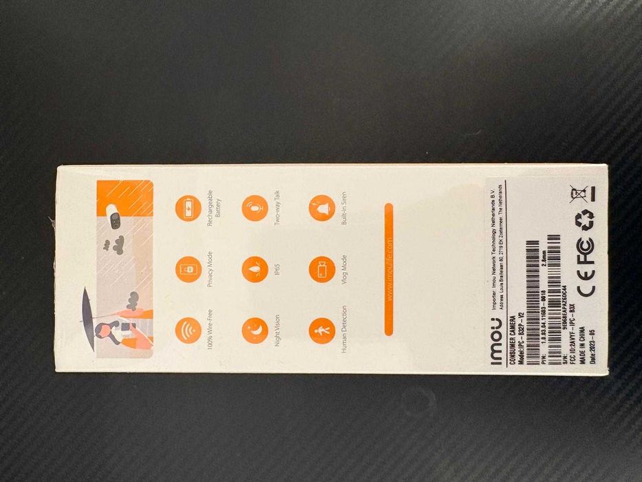 Kamera bezpieczeństwa IP IMOU Cell Go Biały