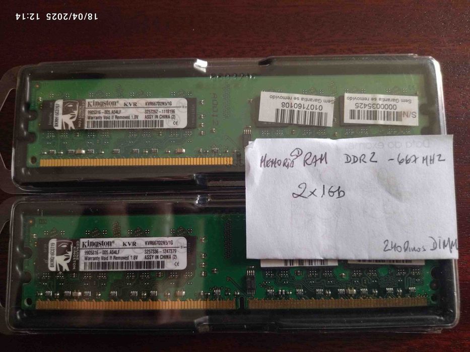 Memorias RAM baratas para desocupar