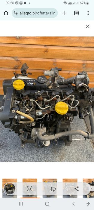 Двигун,Мотор 1.5dci K9K732/K9K832 Renault Megane/Scenic,Nissan Qashqai