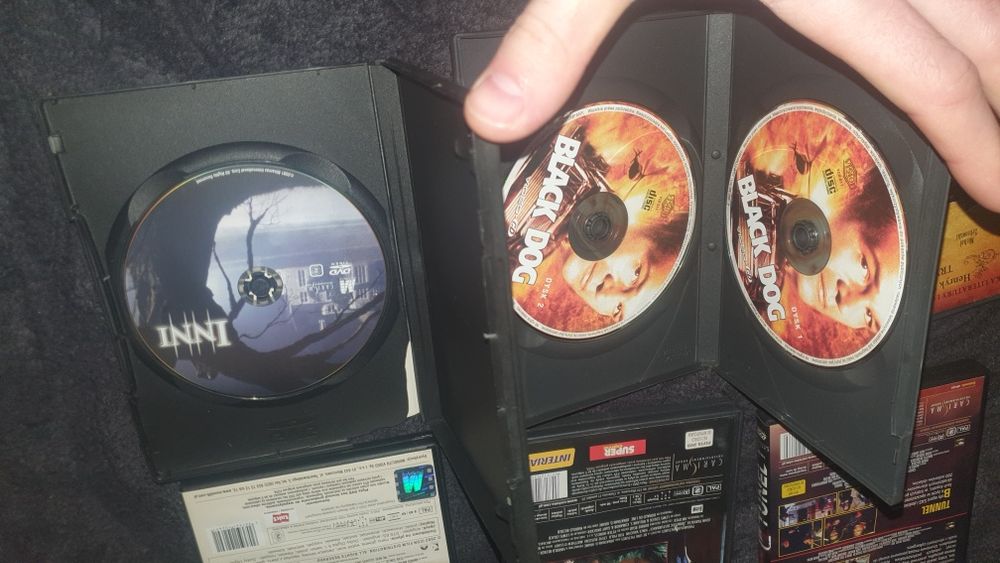 Zestaw filmów DVD VCD