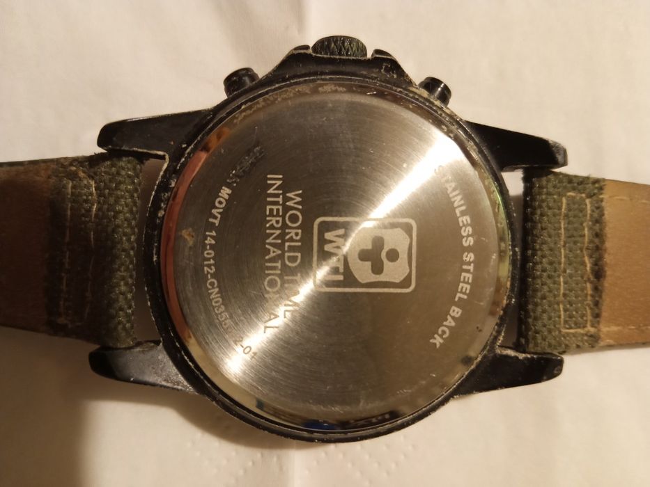 Relógio militar WTI (World Time International)