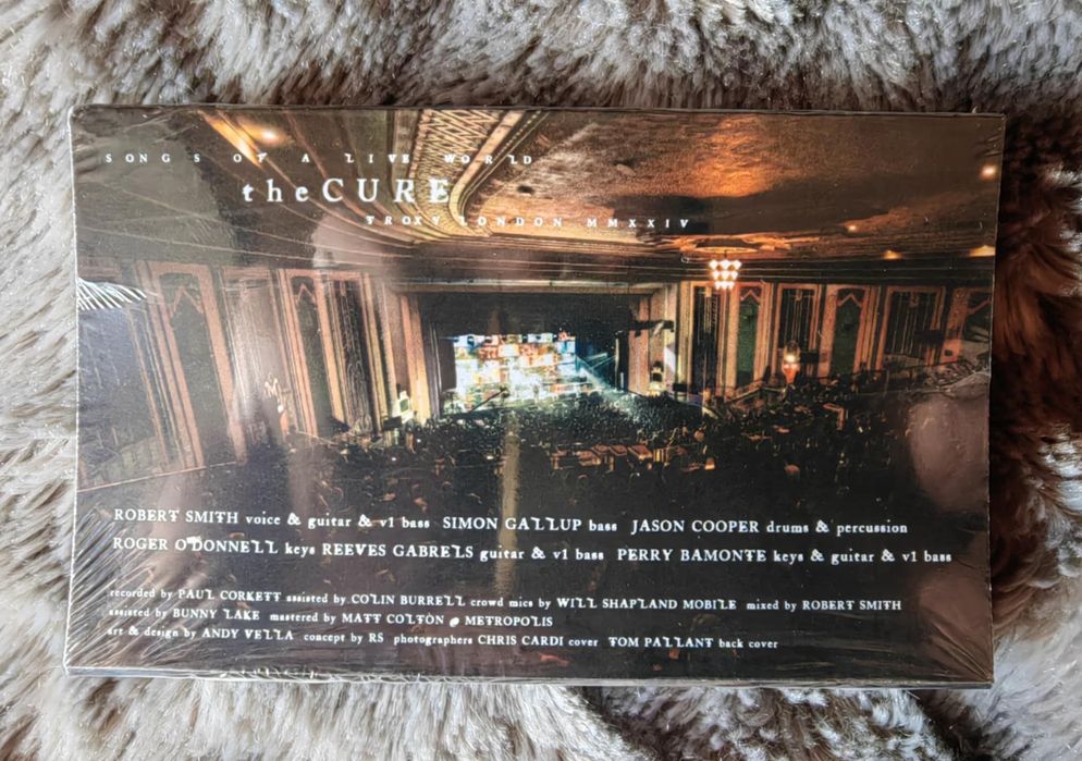 Kaseta The Cure Songs Of The Live World Troxy London MMXXIV Nowa!