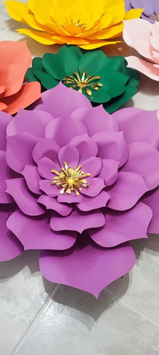 Papercraft Modelo 63 e 64 - Flores
