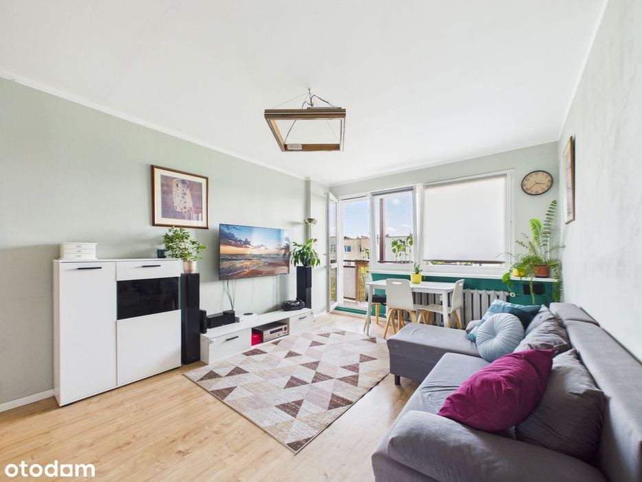 3 pokoje z dużą loggią | 64 m² |Koniuchy | ul. Kaliskiego