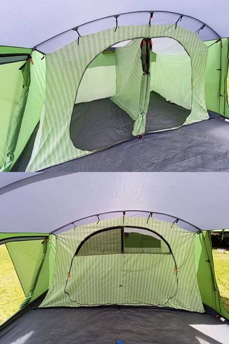 Namiot Open Air Dolomiti 6 osobowy 2 sypialnie pełna podłoga