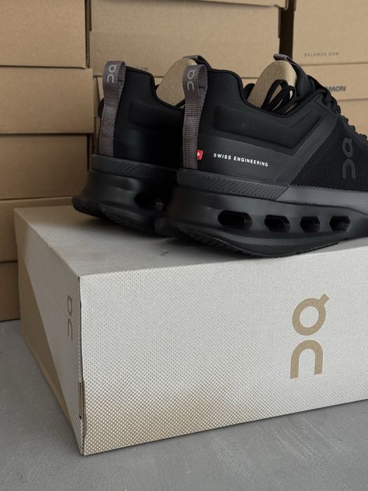 Кросовки On Cloudnova X — Black & Eclipse