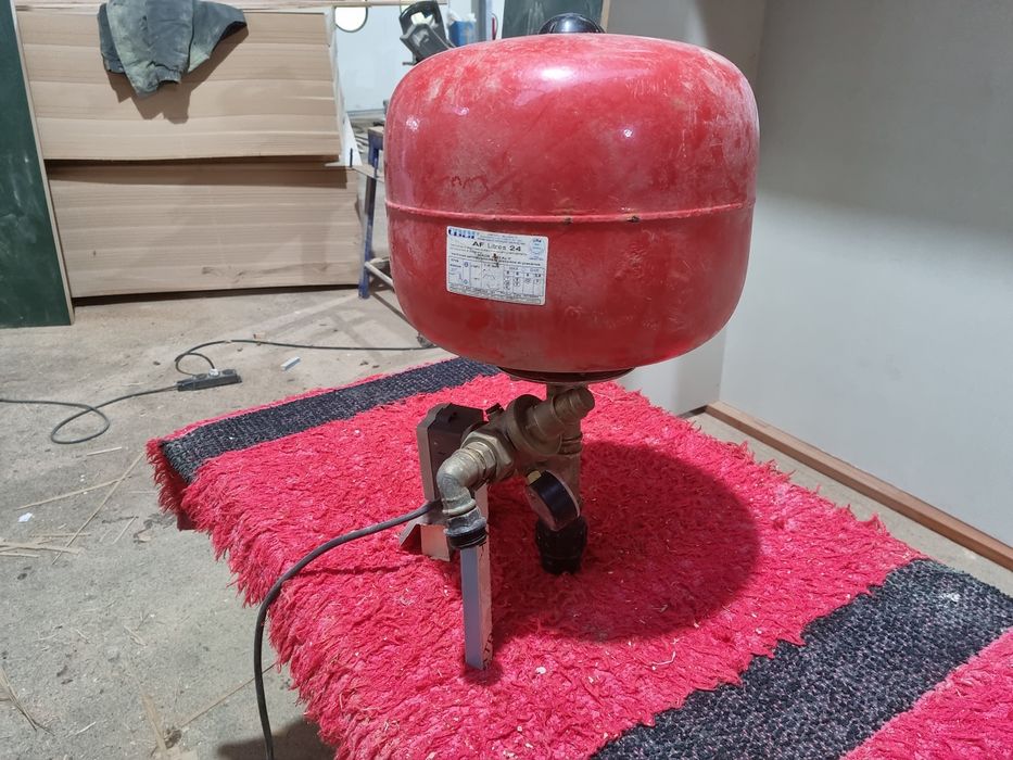 Balão pressão água