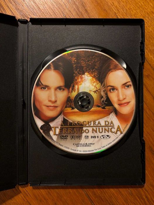 DVD À Procura da Terra do Nunca