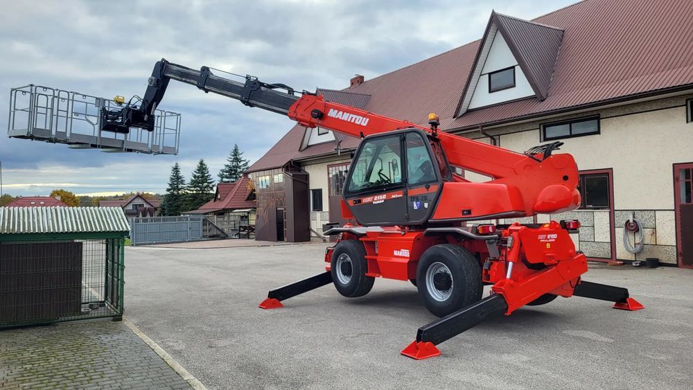 Manitou MTR 2150/ Ładowarka teleskopowa obrotowa  / Podnośnik koszowy sterowany z pilota/  Manitou Mtr 2150 ROTO ( NIE 2550 1850 1840 Merlo Dieci Terex )
