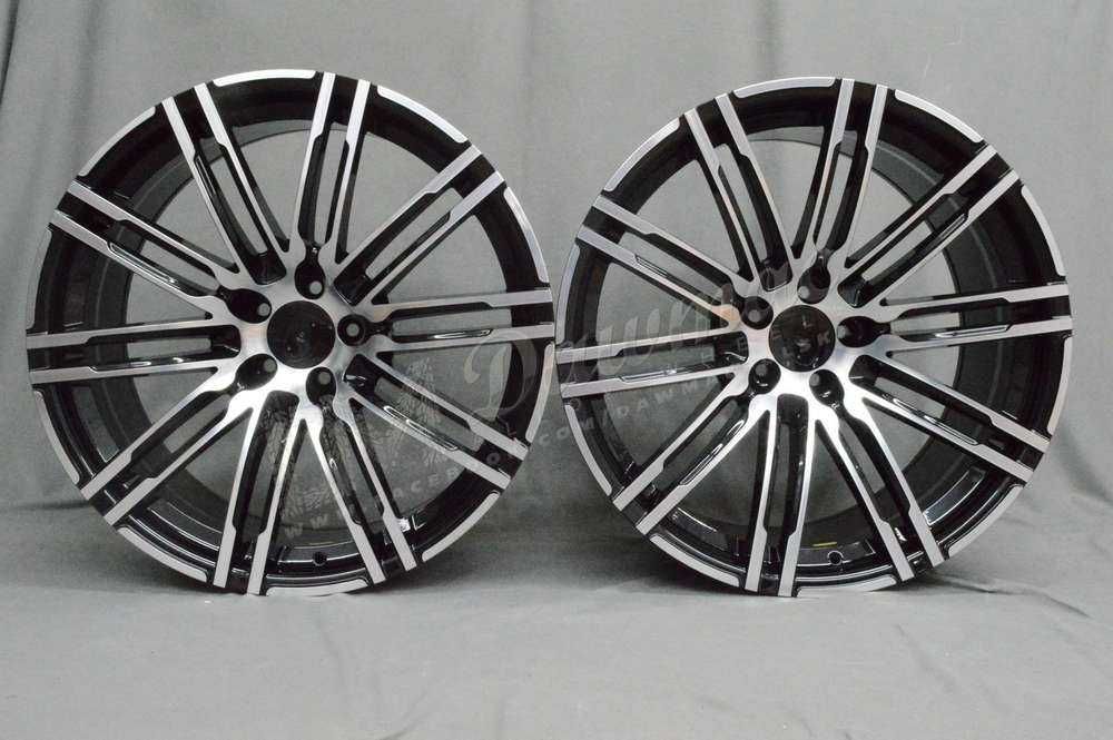 Felgi RUEDA PO34 21" 9J ET26 + 10J ET20 5x112 BKF
