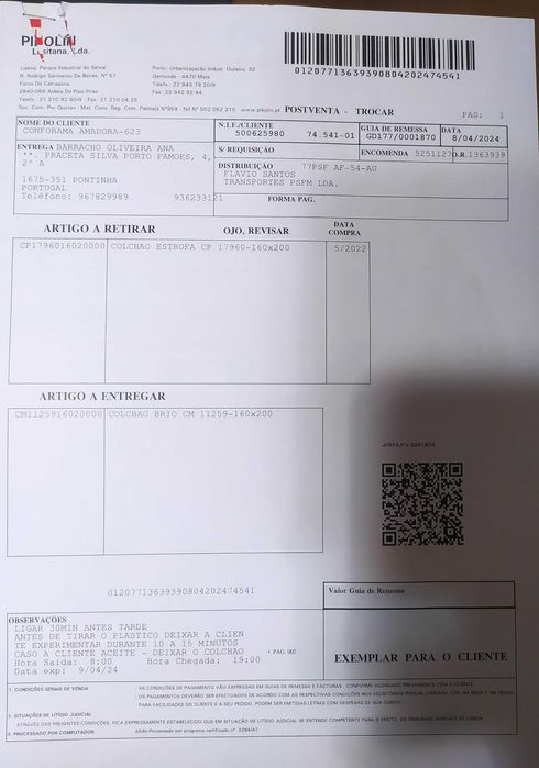 Colchao Pikolin Brio 160x200