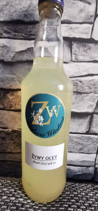 Żywy ocet niepasteryzowany 500ml naturalnie mętny