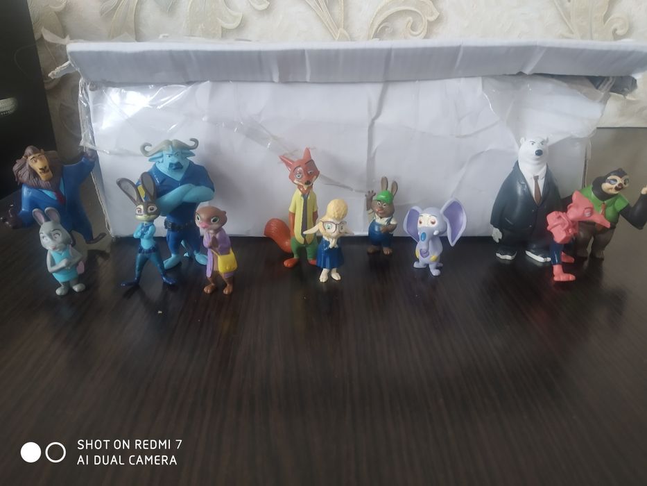 Фігурки зверополис