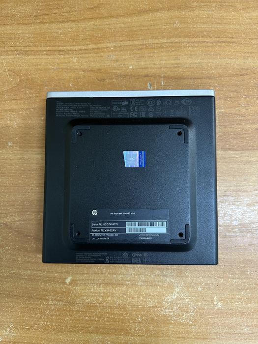 Міні ПК неттоп HP ProDesk 600 G3 Mini/ i3-6100T/ 8gb компютер 80шт