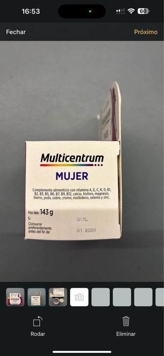 Centrum mulher 90 comprimidos novo e selado