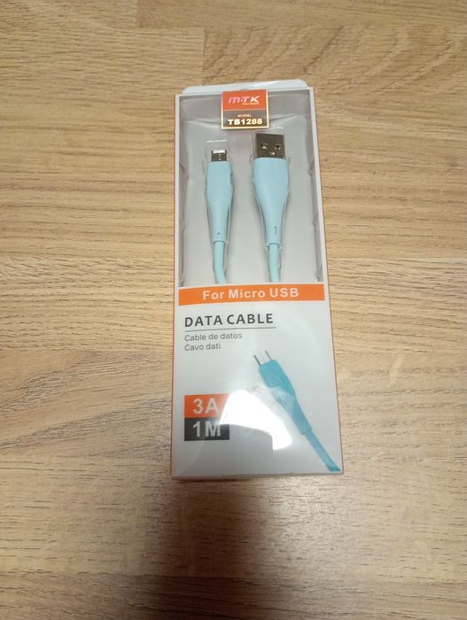 Kabel do mikro USB 3A 1M
