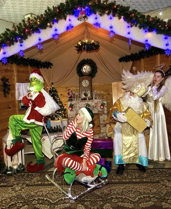 Санта Клаус , Миколай привітання новорічне Луцьк і виїзд