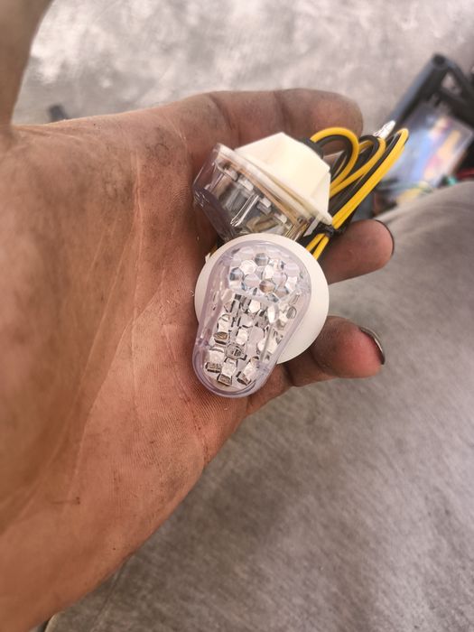 Luzes de mota  pisca