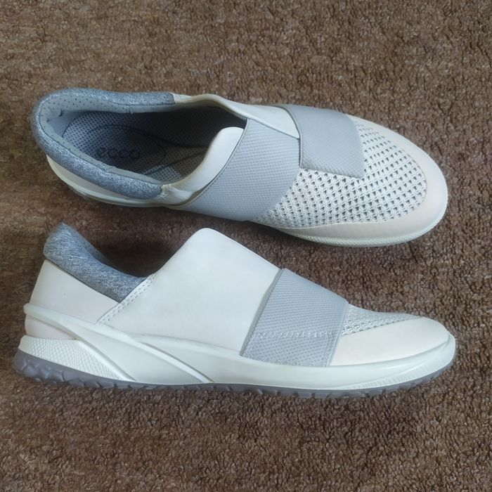 36-41. Кросівки шкіряні Ecco Biom Life white 880333 50874
