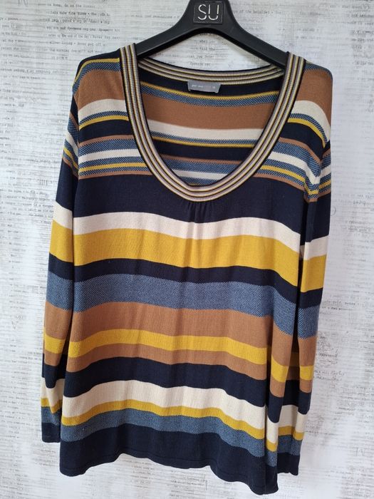 Cienki pasiasty sweter Per Una (Marks&Spencer)