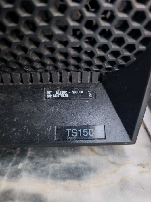Thinkserver TS150  Intel Xeon E3-1245 v6 @ 3.70GHZ x8 + 64gb ram