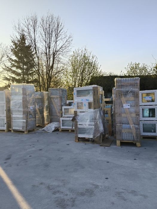 Okna pcv różne wymiary  uchylne nowe