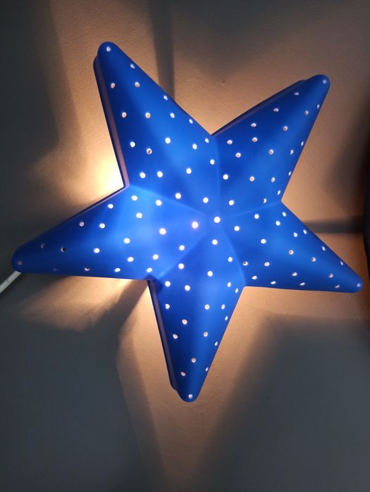 Lampa ścienna IKEA gwiazdka