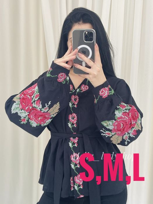 Розпродаж!!!Вишиванка сорочка вишита