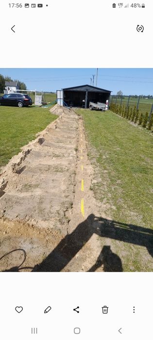 Usługi Minikoparką, Kucie młotem hydraulicznym