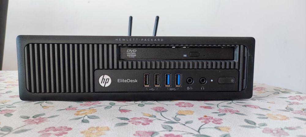 Computador Mini HP EliteDesk 800 G1 USDT i5 4570S|12GB|SSD 480GB