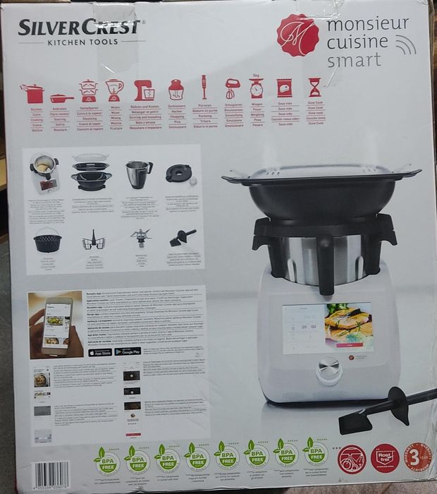 Monsieur Cuisine Smart Lidl (novo + garantia)