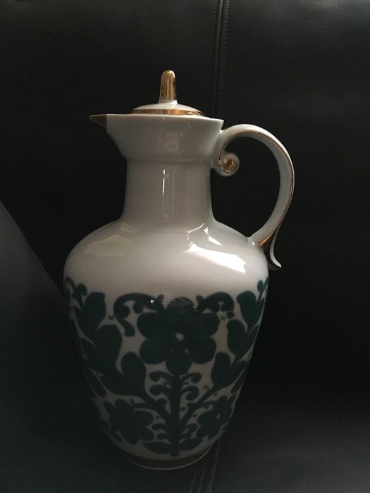 Глечик порцеляновий. Клеймо Книга. Київ. Заводський зразок